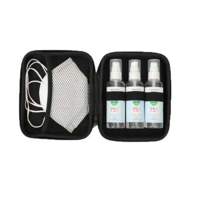 Custom EVA Hard Case Travel Protective Carrying bag for alcohol bottles for aq steril bottles