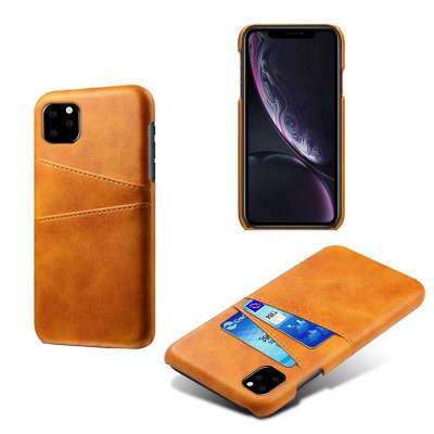 Custom Ultra Thin Shockproof Rigid Hard Back Cover for iphone 11 Pro Max Leather Protection case