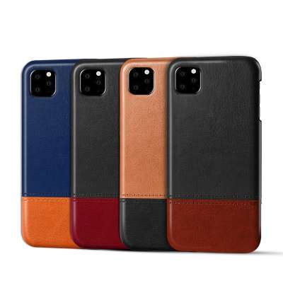 For iPhone 11 2019 New Hard Case - Leather Pc Back hard Cell Phone Cover For iPhone XI 2019