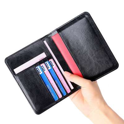 Fashion Driver's license Holder PU leather cover Credit Card Holder Slim Minimalist Wallet